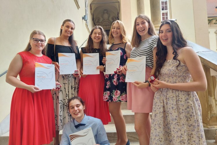 Bronzová ceremonie DofE studentů Gymnázia Moravský Krumlov