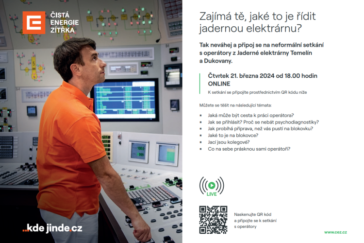 CHCEŠ ŘÍDIT JADERNOU ELEKTRÁRNU ?