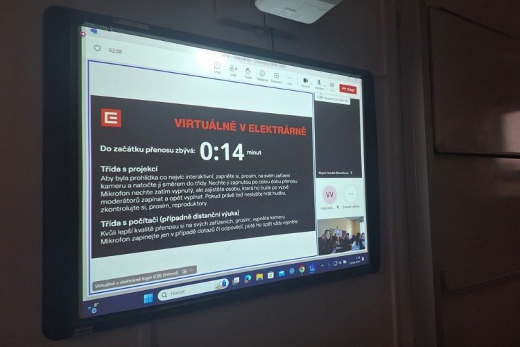 VIRTUÁLNĚ V ELEKTRÁRNĚ